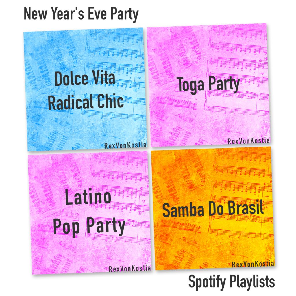 "Four<br /> Eve Party Spotify Playlists